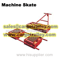 Machinery skates perfectly for moving heavy loads