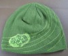 Large area embroidery knitted hat