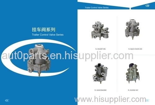 trailer spring brake valve