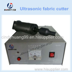 ultrasound chiffon fabric cutting machine ultrasonic cutter