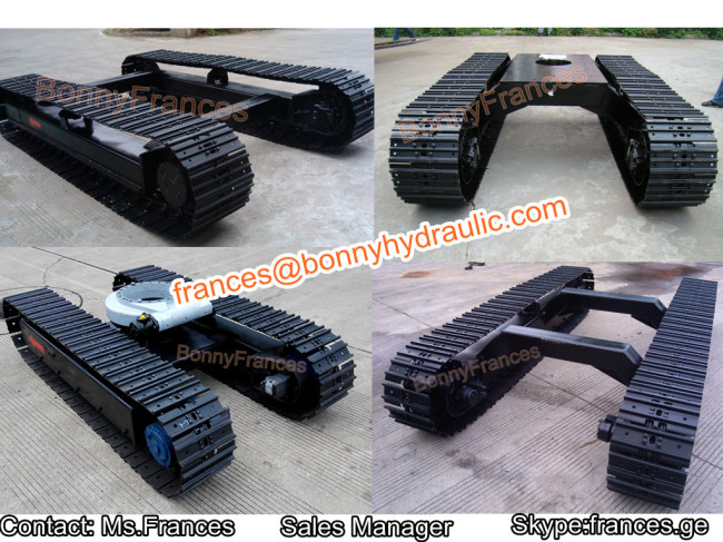 custom deign drilling rig steel tracks crawler undercarriage(OEM)