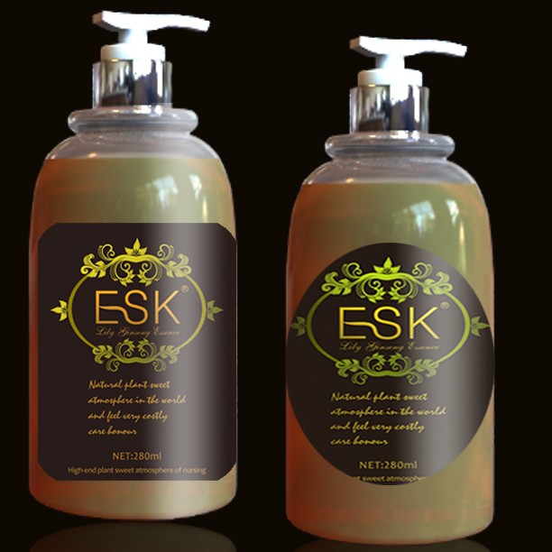 Custom cosmetic adhesive private labels for Shampoo,custom vinyl labels for branding bottles for cosmetics