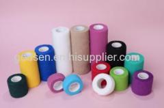 Cheapest Nonwoven Elastic Cohesive Bandage/Self-adhesive elastic cohesive bandage