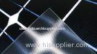 Clear Textured Solar Panel Glass Heat Reflective , Low Iron , Light Transmittance 91%