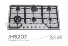 stainless steel, OEM/ODM, Excellent 6 burner Gas Cooktop, gas stove for sale