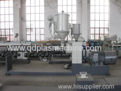 hot/cold water supply Plastic pipe extruder production line