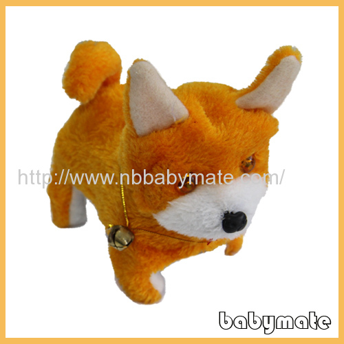 AB-3walking plush barking dog 