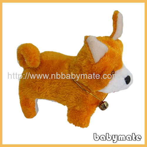 AB-3walking plush barking dog 