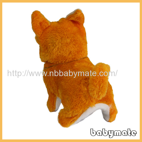 AB-3walking plush barking dog 