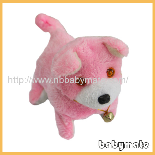 AB-2walking plush barking dog 