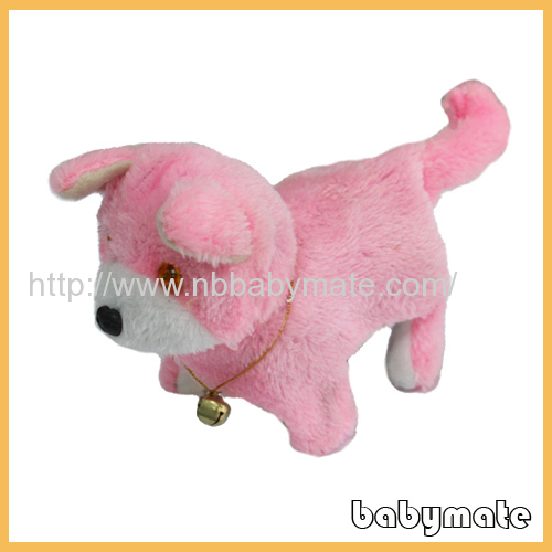 AB-2walking plush barking dog 