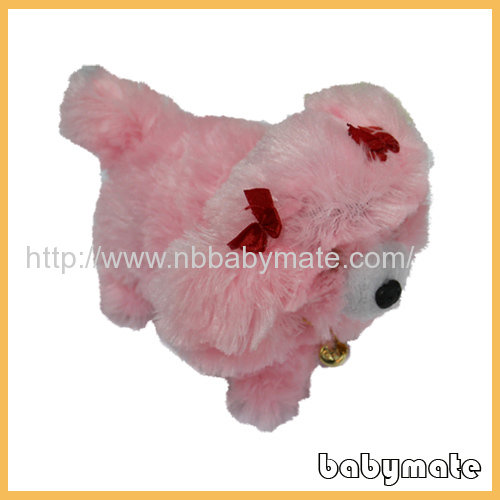 A-1walking plush barking dog 