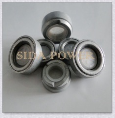 round anti theft nut with spring and ball security nut