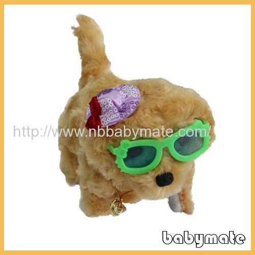 B-2 walking plush barking dog