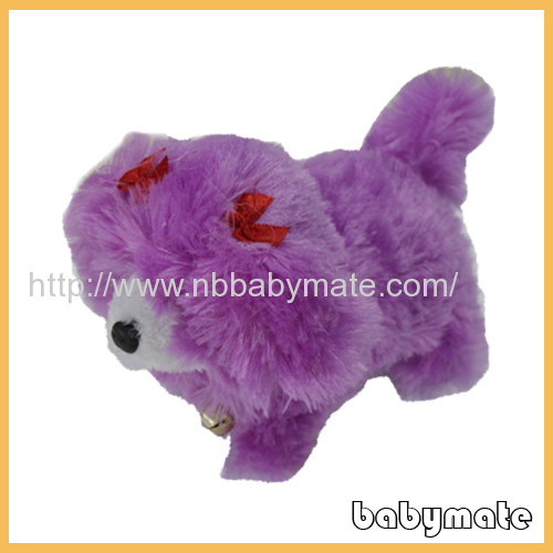 A-3 walking plush barking dog