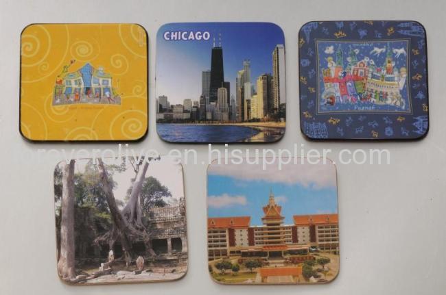 2013 Custom OEM Factory - souvenir cork love coasters