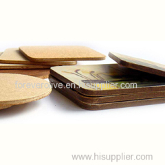 2013 Custom OEM Factory - souvenir cork love coasters