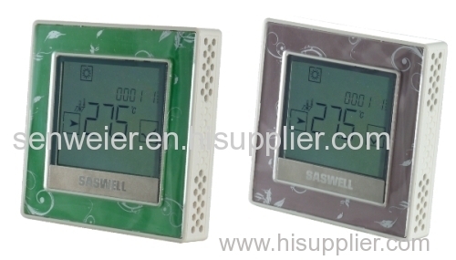 Touch screen flor heating thermostat with RS485 communcation