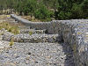 Gabion mattress resolving river or shore erosion problems