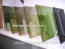 Thick Heat Reflective Coated Glass Laminated For Building , Clear / Sapphire 2250x3300mm
