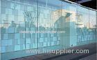 Commercial Tempered Decorative Glass Wall Panels Curved For Window , Sightseeing Lift