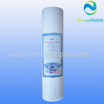 1 Micron 10 Inch pp Cotton Water Filter Cartridge