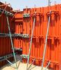 Architectural concrete columns formwork for concrete structures with H20 beam
