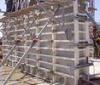 Vertical beam steel Stamping concrete wall formwork adjustable with Q235 steel tube