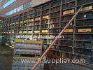 Light weight pure steel concrete wall formwork with Cross Beam , ISO14001