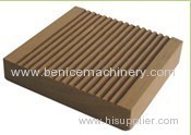 WPC products production line in plastic machinery