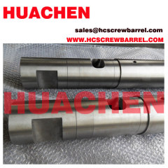 Bimetallic Tungsten Carbide /screw barrel WC screw barrel for injection