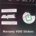 Warranty VOID Tamper Proof Calibration Labels