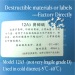 Minrui Code Area Use 12A3 Ultra Destructive Vinyl Label Materials