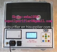 Anti-jamming technology of insulation oil tester,fully automatical,LCD display,up to 100kV