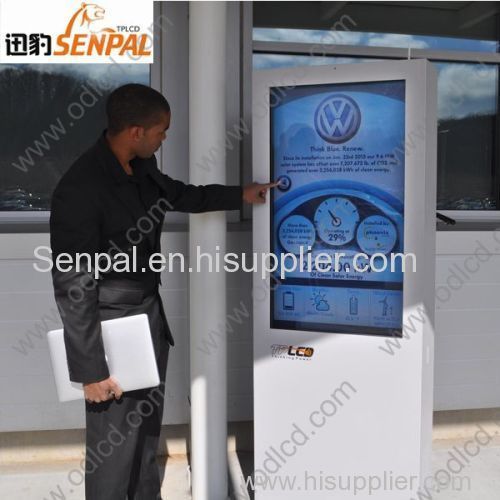 55" FHD outdoor LCD Advertising Display and touchscreen kiosk