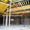 Light weight construction column metal formwork system for concrete wall formwork