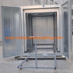 double doors batch oven