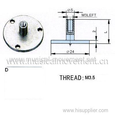 Plate Key for Winding or as platform