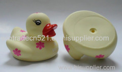 Flower printing pvc duck