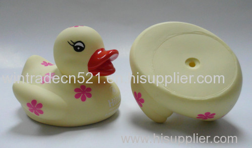 Flower printing pvc duck