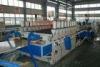 Wood Plastic Double Screw Extruder , Foam Board Extrusion Line