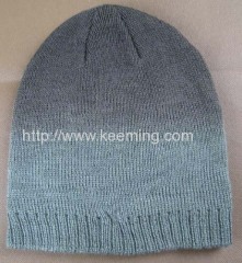50% acrylic 50% wool Gradient knitted Hat
