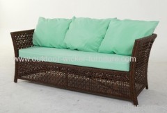 Outdoor PE rattan furniture sofa