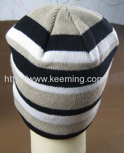 Winter hat with fleece lining