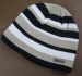 100% acrylic +100% polyester fleece lining knitted hat