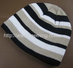 Winter hat with fleece lining