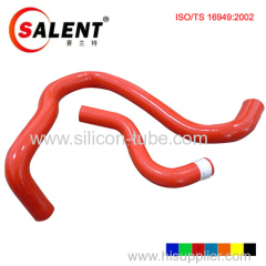 Honda Acura RSX SLT Red Reinforced Silicone Radiator Hose Kit