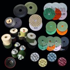 Diamond polishing tool-polishing pads