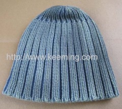 Cotton stone wash beanie