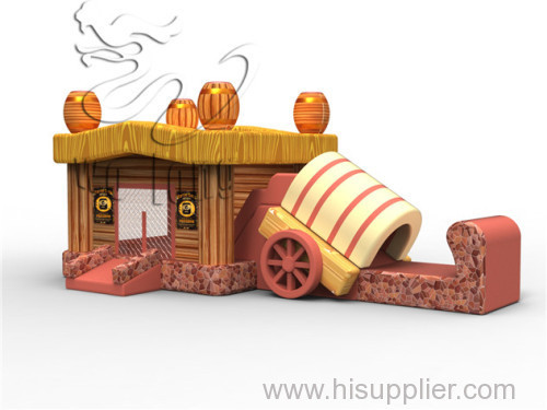 children playground inflatable castle